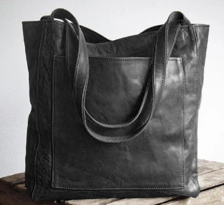 Thessalie | Sac fourre-tout en cuir classique