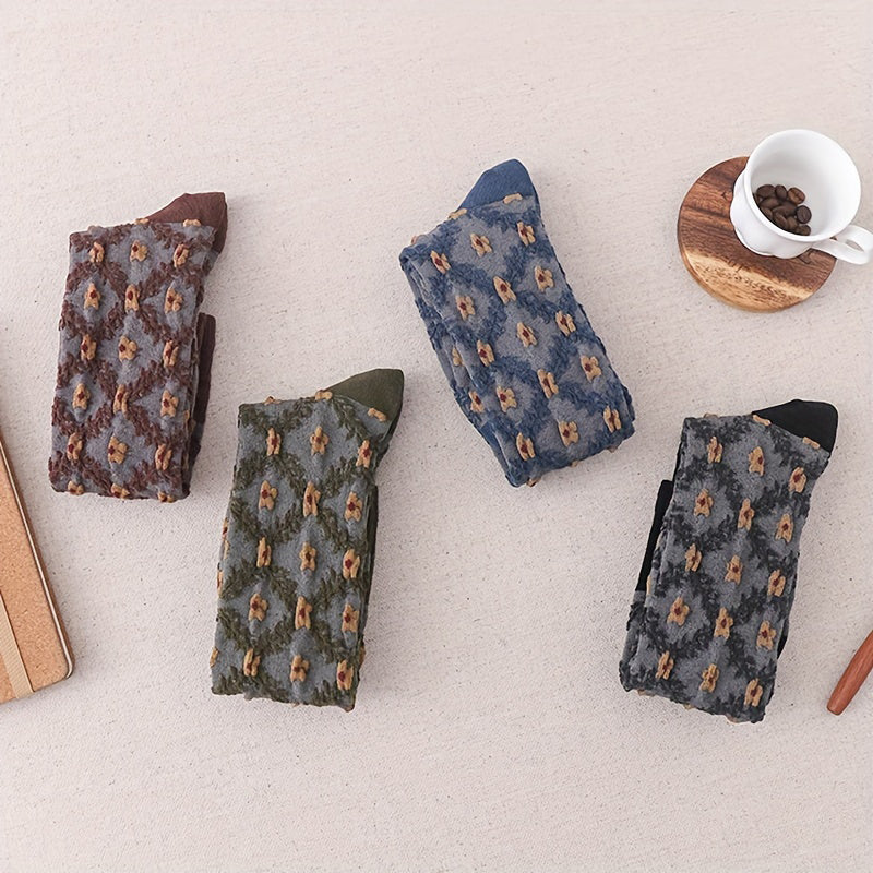 Vintage Floral Socks