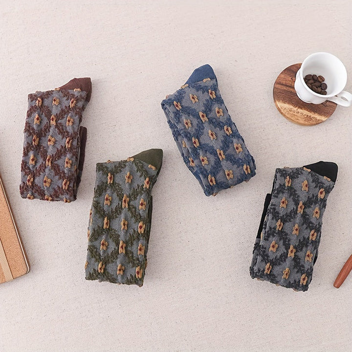 Vintage Floral Socks