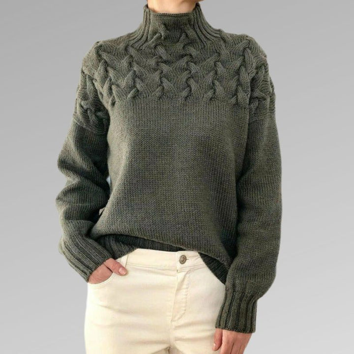 Ciana - Pull Élégant en Câble