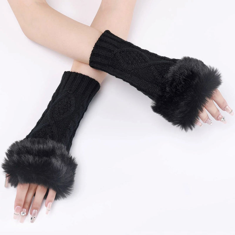 Warm Solid Colour Gloves