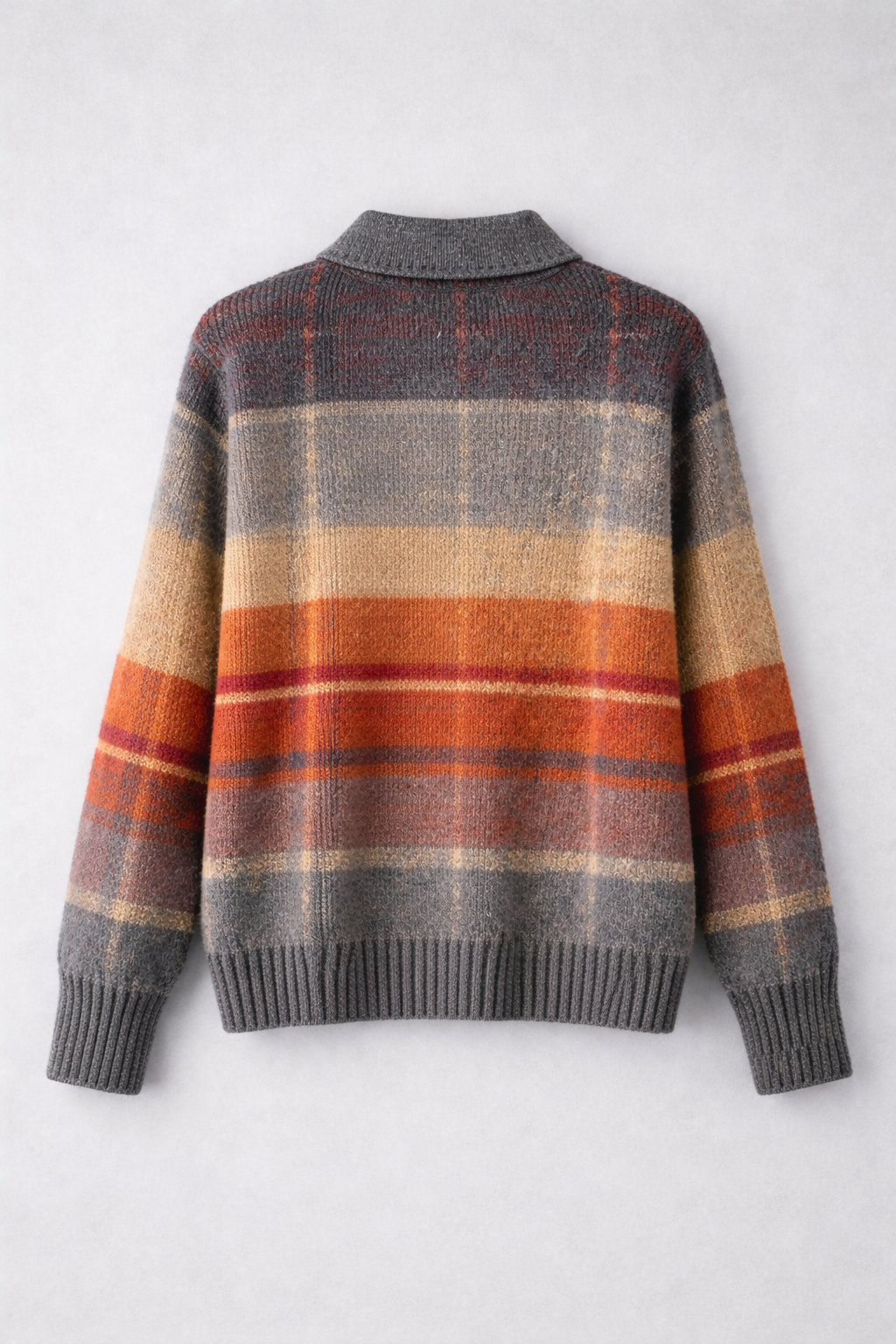 Avery - Cardigan à Carreaux Douillet