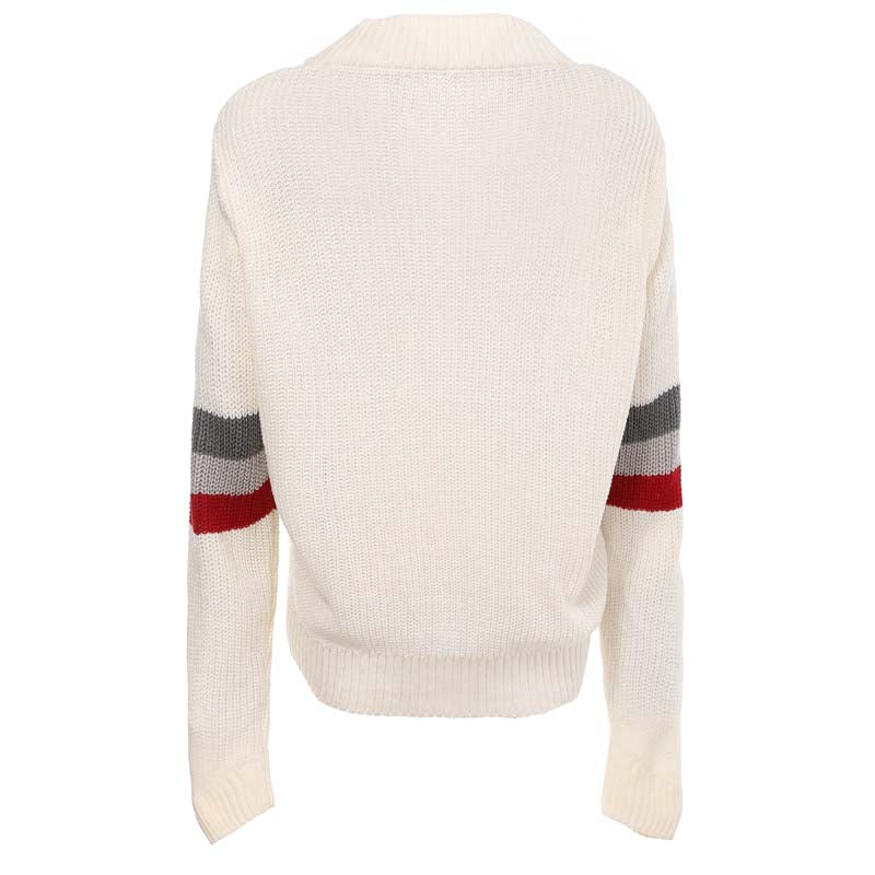 Casual Cable Knit Sweater