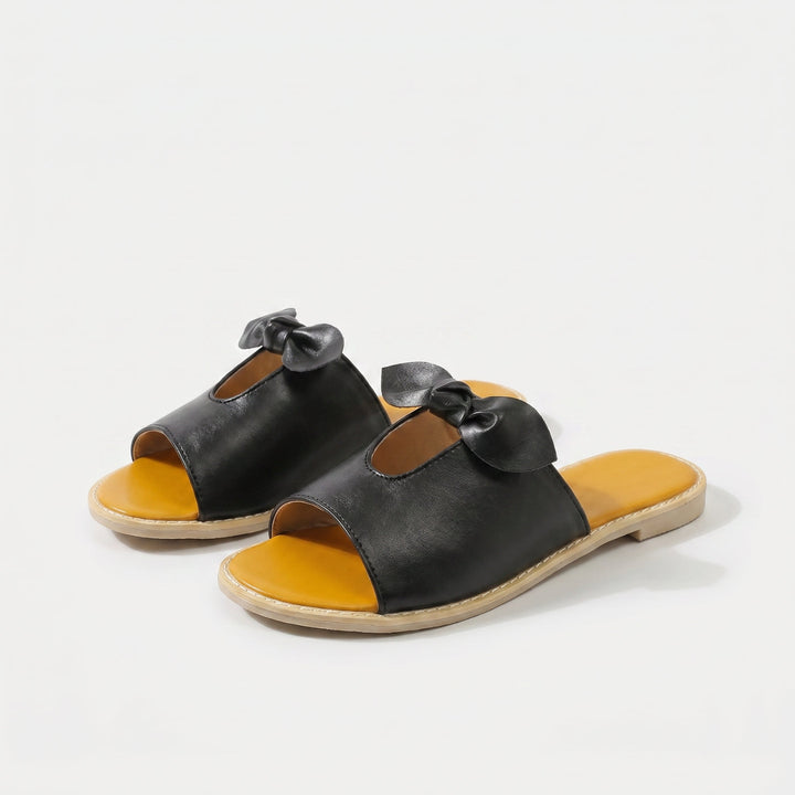 Belladonna | Sandale Confort avec Accent Nœud