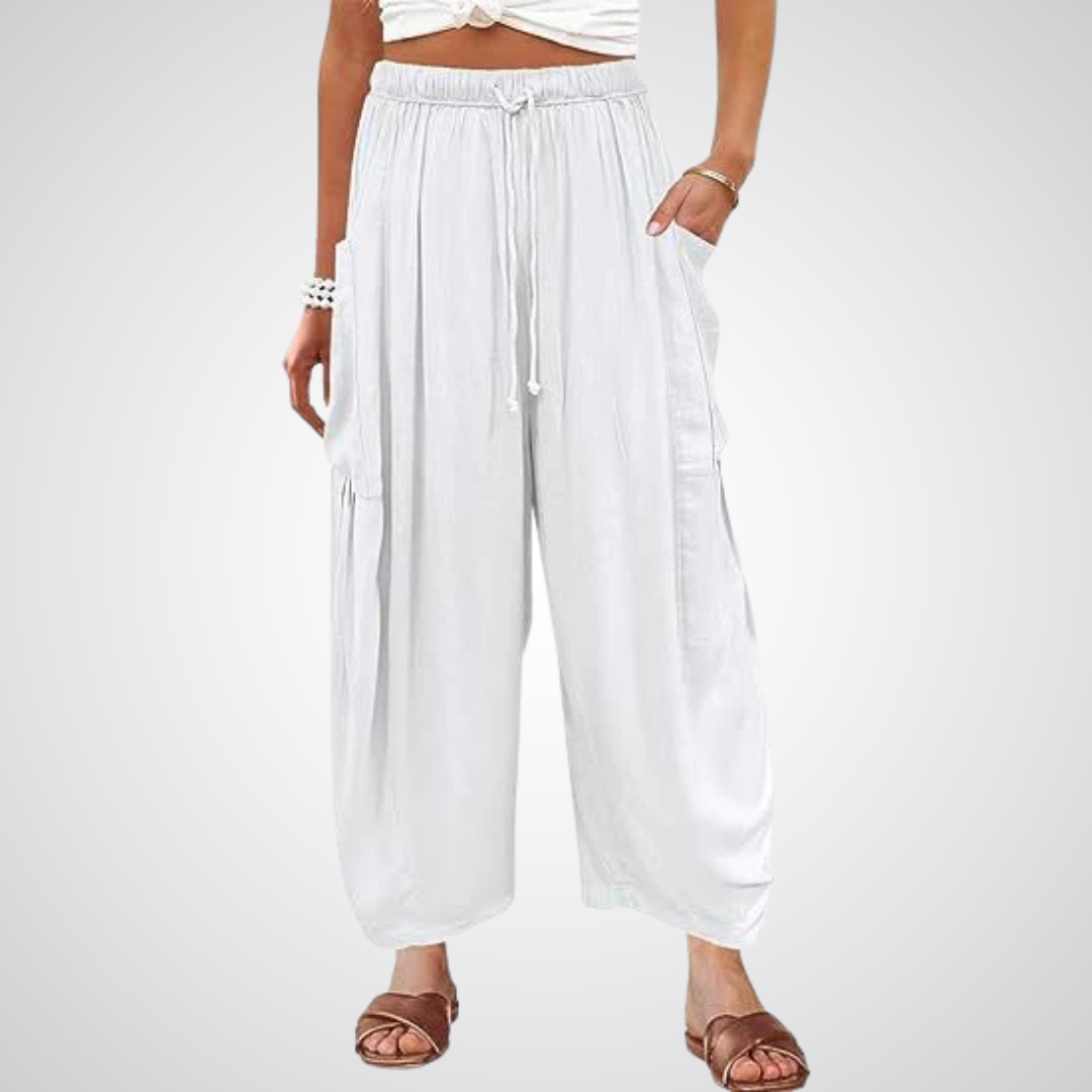 ELENA | Pantalons Confort à Jambe Large