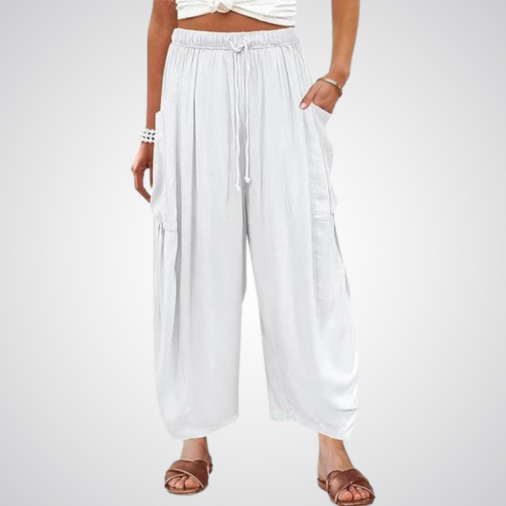 ELENA | Pantalons Confort à Jambe Large