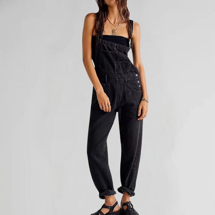 Jacqui - Combinaison Denim Urbaine