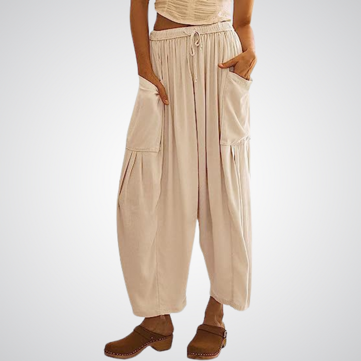 ELENA | Pantalons Confort à Jambe Large