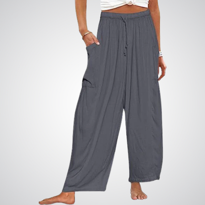ELENA | Pantalons Confort à Jambe Large