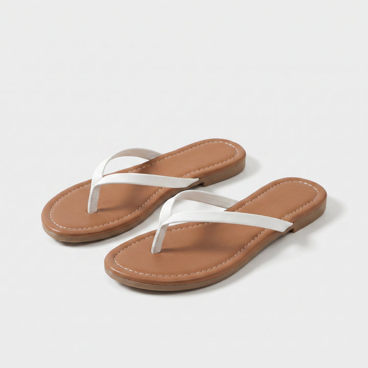 Carlotina | Sandale Minimaliste à Boucle de Doigt de Pied