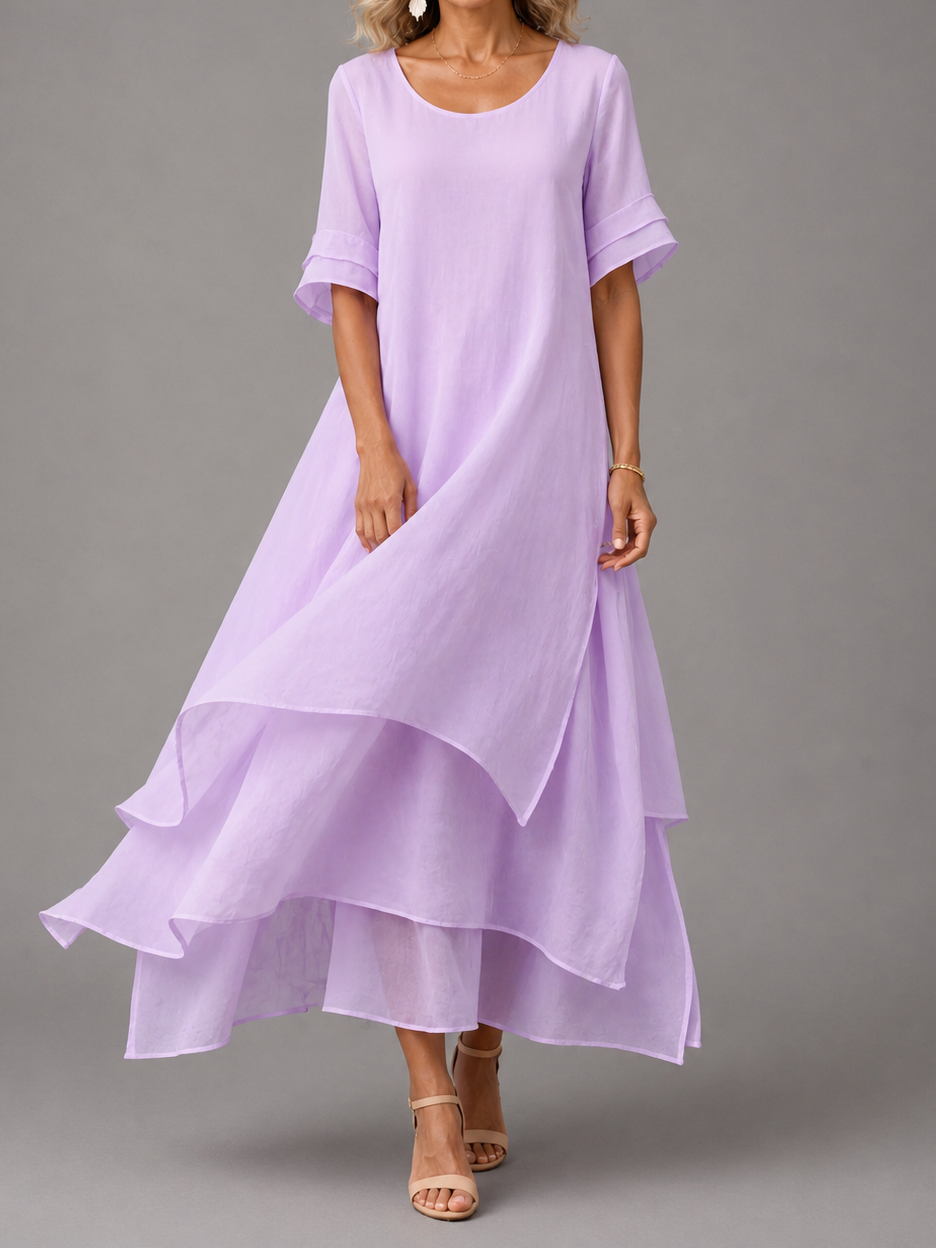 Liora™ | Robe Maxi Fluide &amp; Élégante