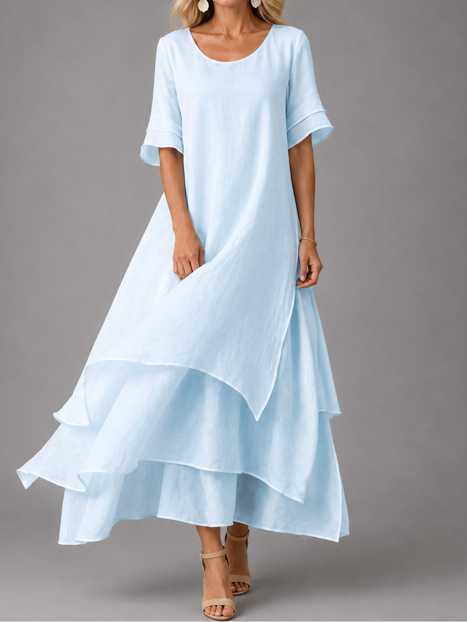 Liora™ | Robe Maxi Fluide &amp; Élégante