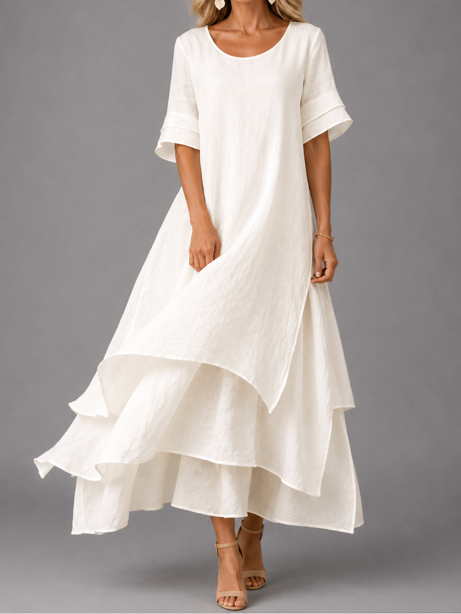 Liora™ | Robe Maxi Fluide &amp; Élégante