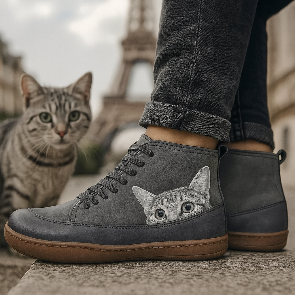 Bottes Chat-Marrantes – Confort et Originalité