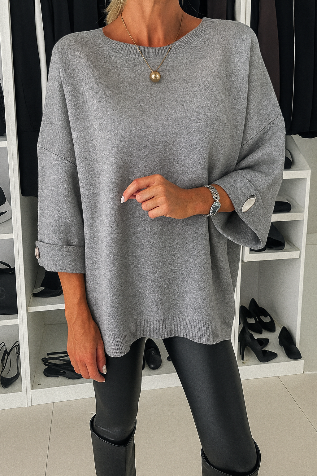 Élise - Top En Tricot Élégant