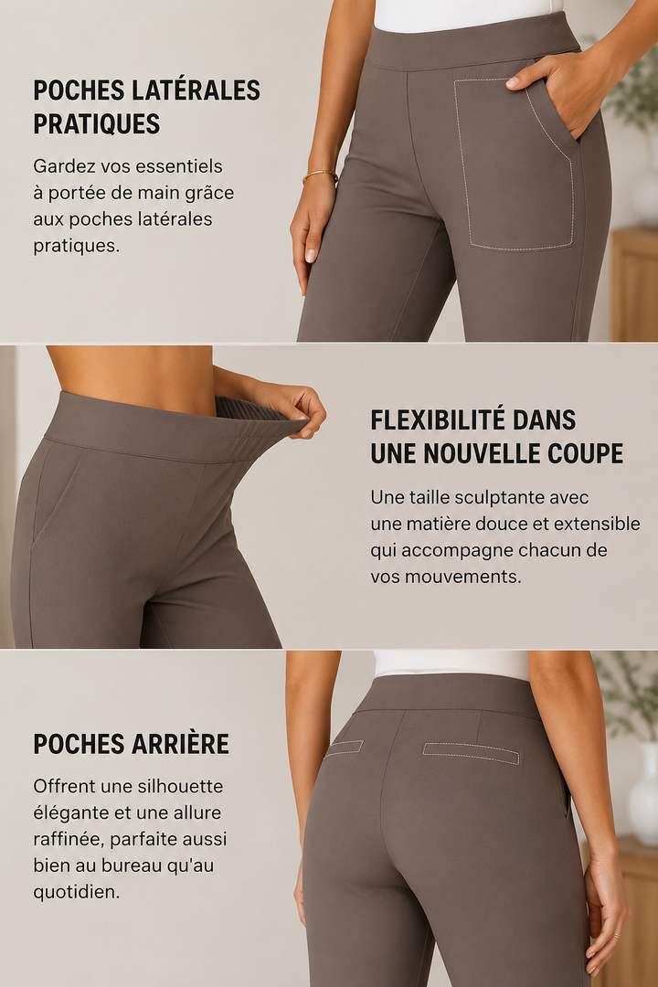 Klara | le pantalon stretch confortable pour chaque femme