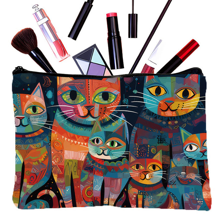 Colourful Cat Pattern Bag
