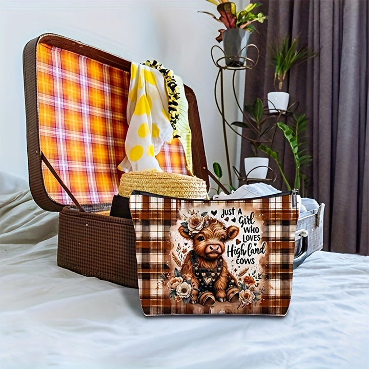 Vintage Animal Print Bag