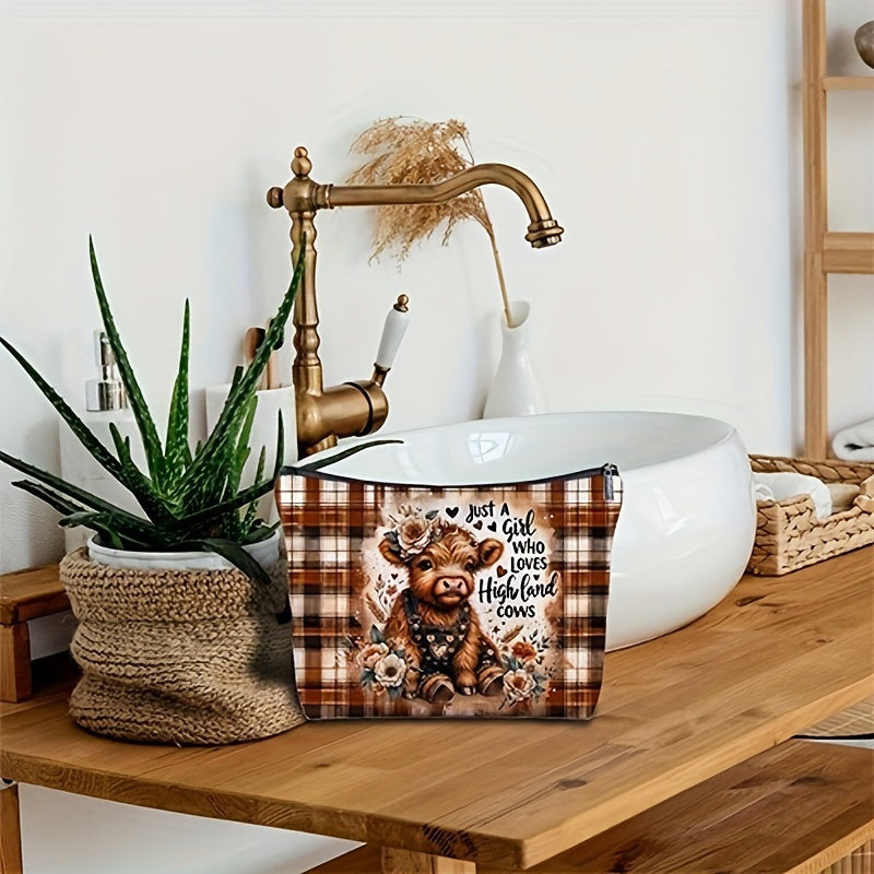 Vintage Animal Print Bag
