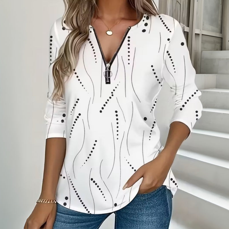 【Long Sleeve】Elegant Casual Blouse