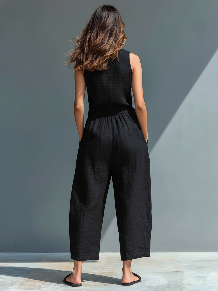 Robe Maxi Ceinturée Élégante