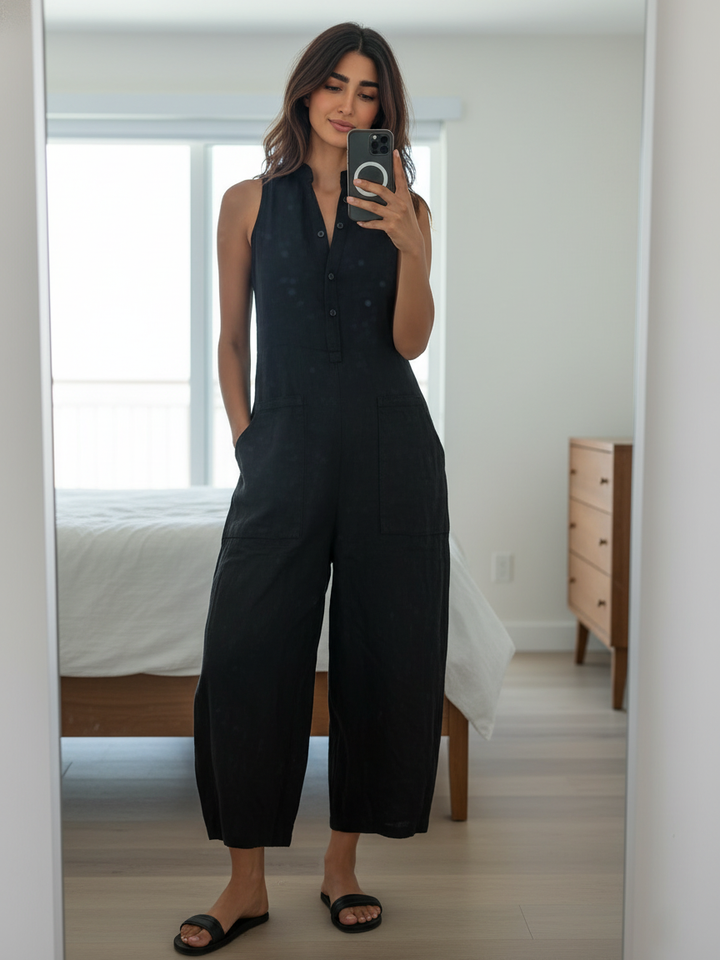 Robe Maxi Ceinturée Élégante