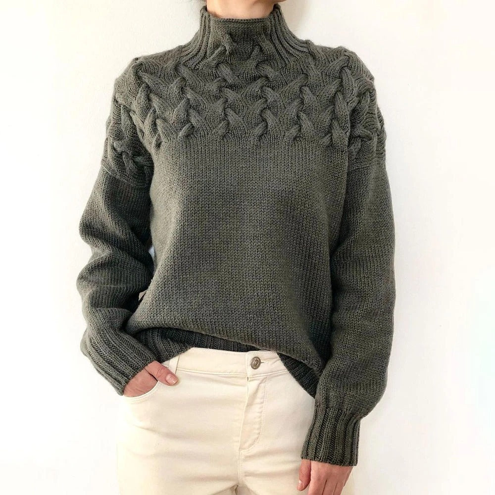 Talbot - Pull Roulé Chaud et Élégant