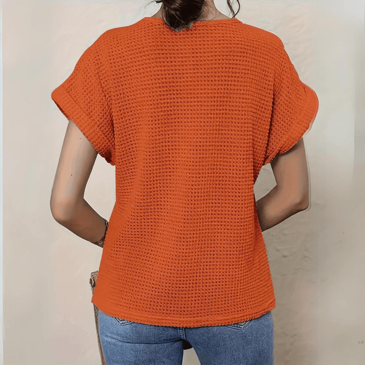 Karin - Blouse Élégante en Dentelle