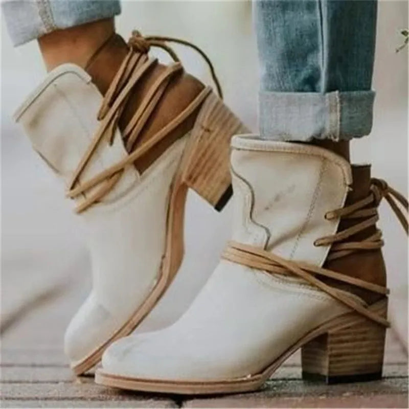 Wendy - Bottes Western Vintage Élégantes