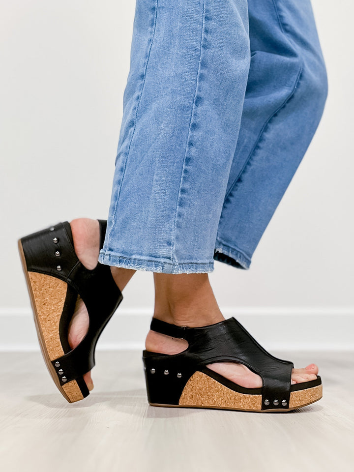 Briellae - Sandalette à talon compensé