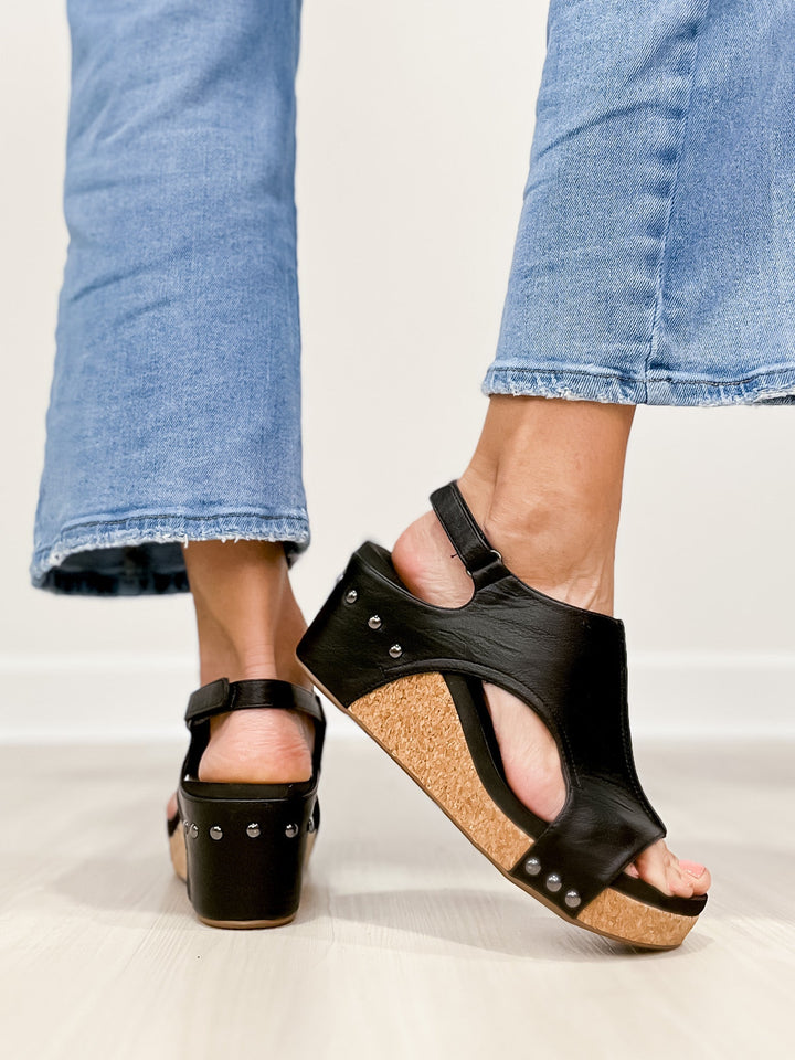 Briellae - Sandalette à talon compensé