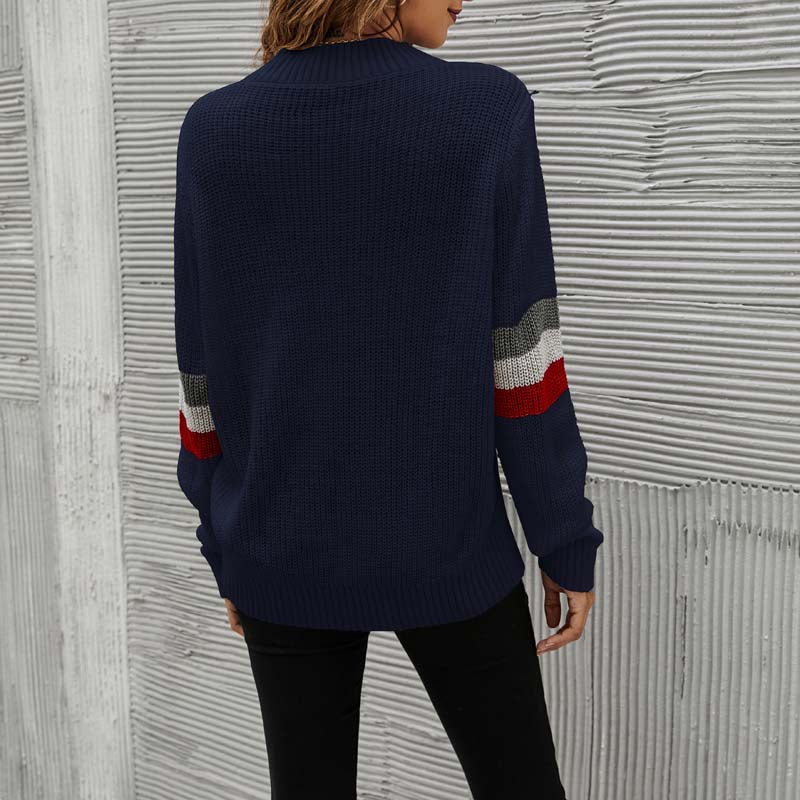 Casual Cable Knit Sweater