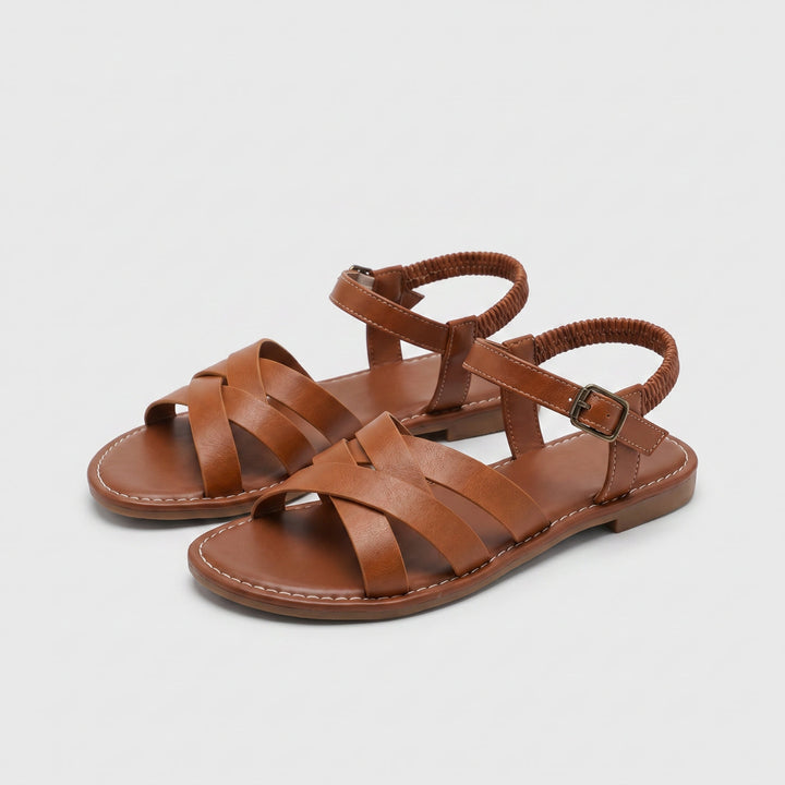 Morena | Sandale de confort à brides croisées