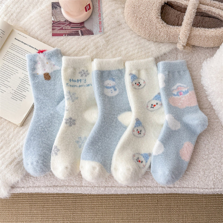 Cartoon Warm Socks