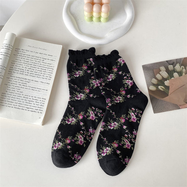 Vintage Floral Socks