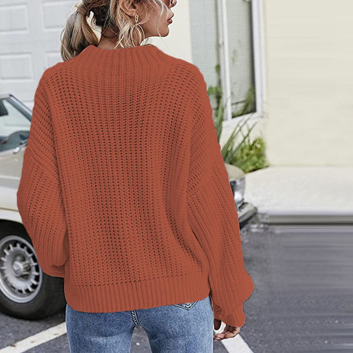 Casual Cable Knit Sweater