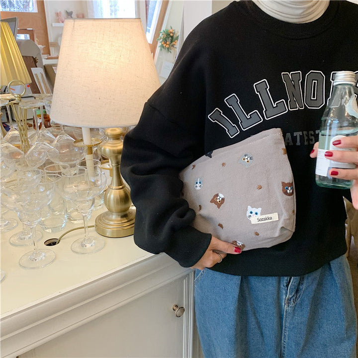 Casual Cat Print Bag