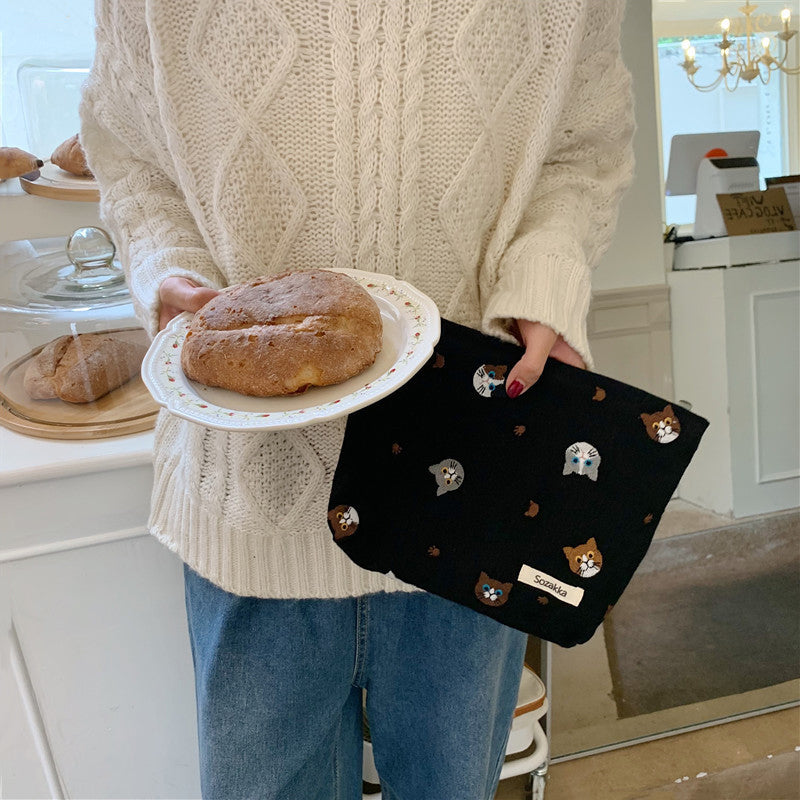 Casual Cat Print Bag