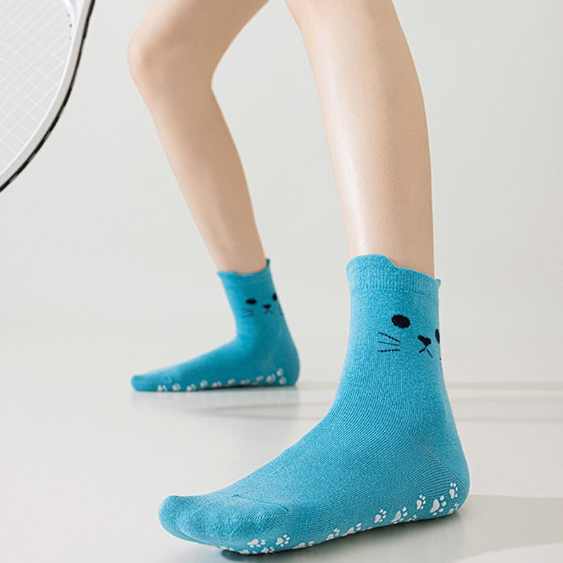 Casual Cat Print Socks