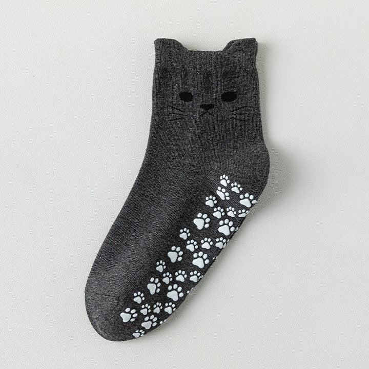 Casual Cat Print Socks