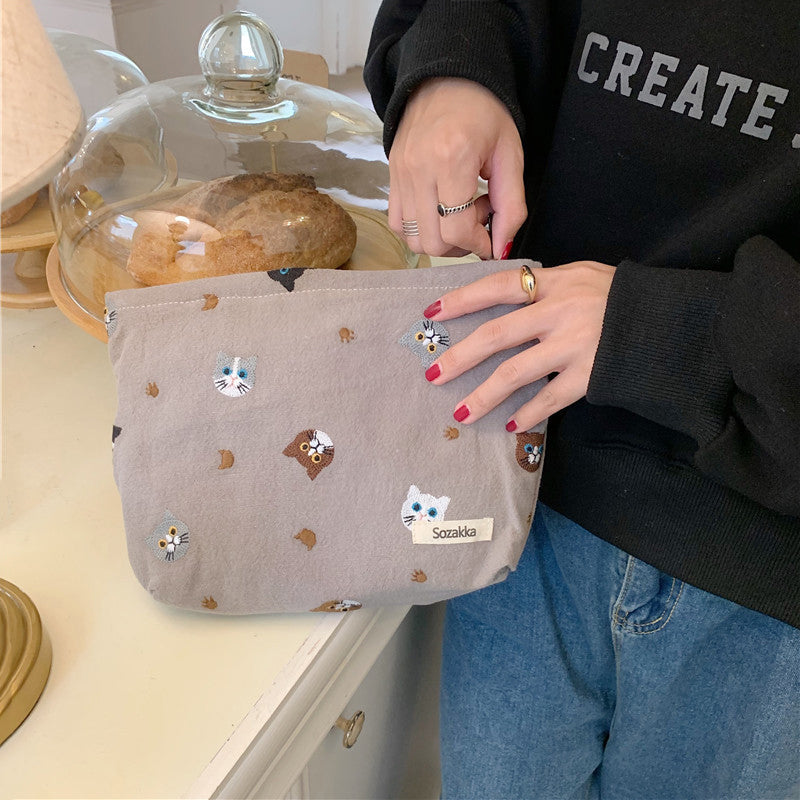 Casual Cat Print Bag