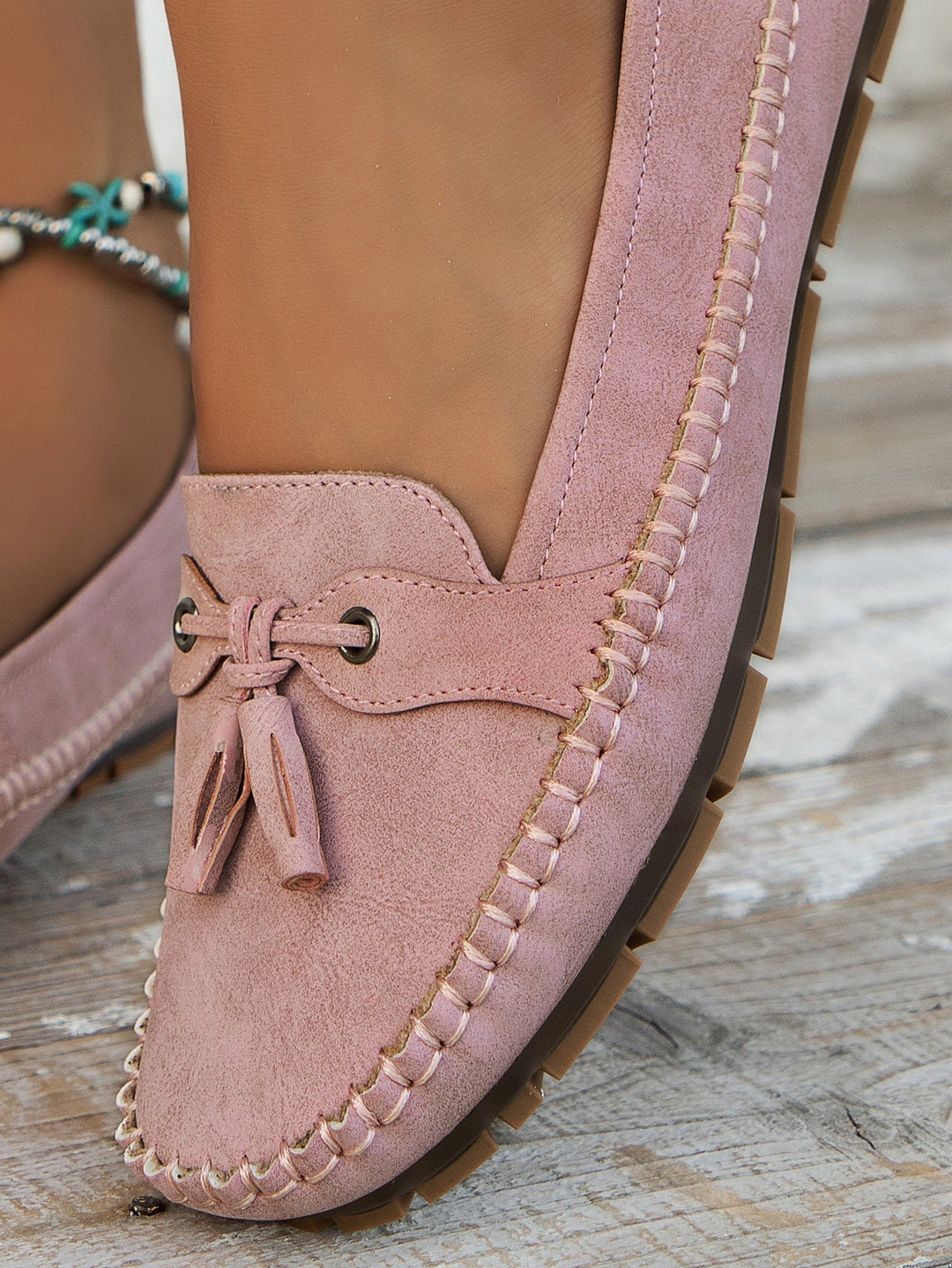 Lise - Mocassins Vintage Confortables