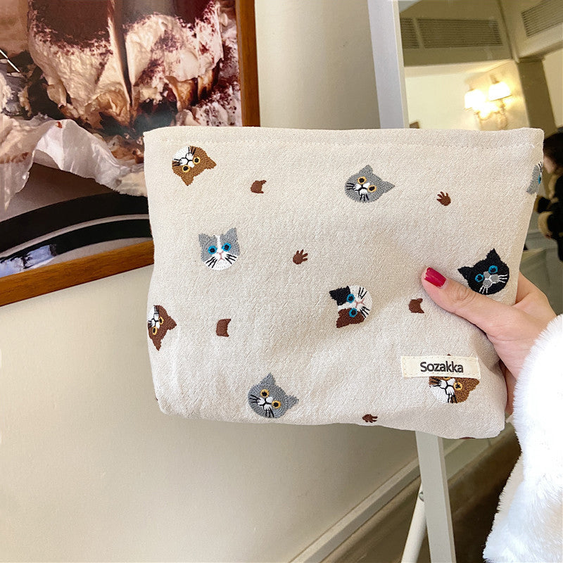 Casual Cat Print Bag