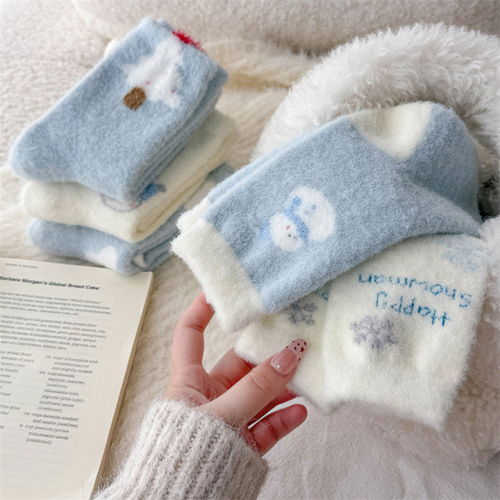 Cartoon Warm Socks