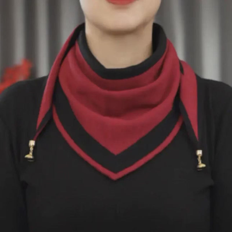Vintage Colour Block Scarf