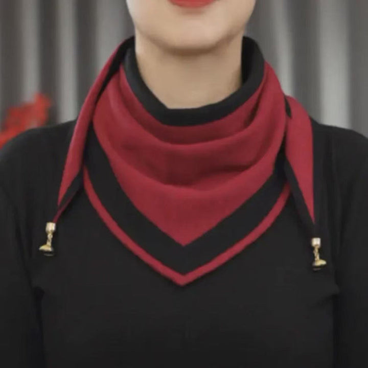 Vintage Colour Block Scarf