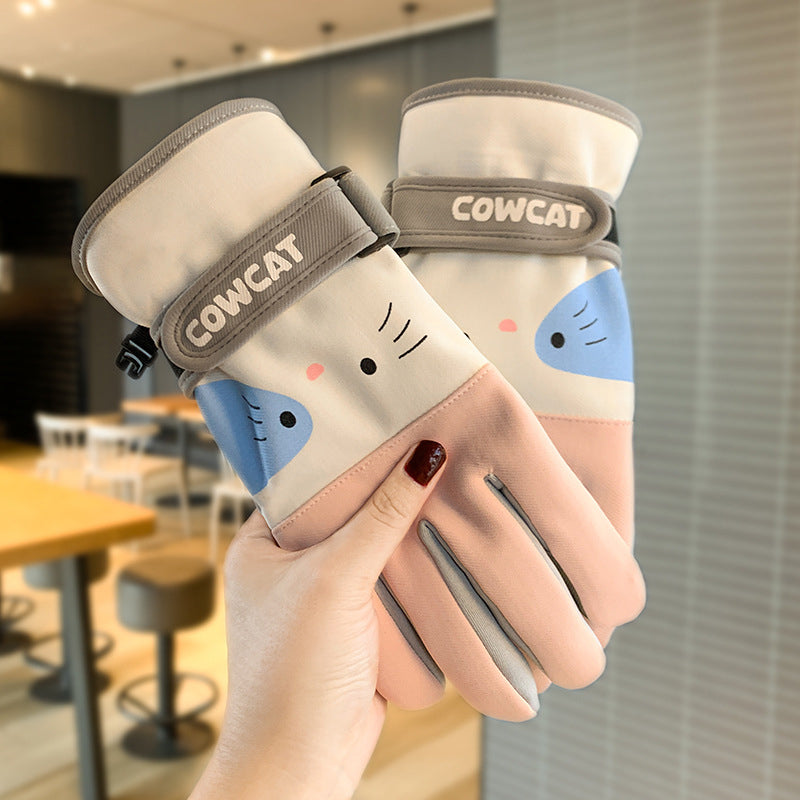 Cartoon Warm Gloves