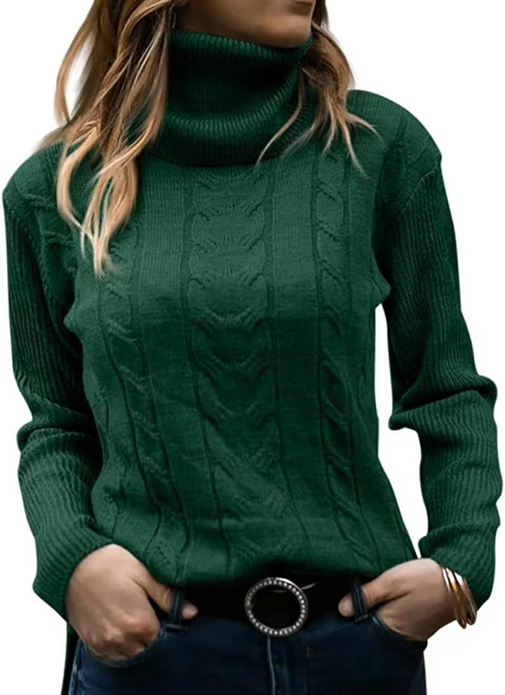 Odette - Pull Montant Torsadé Élégant