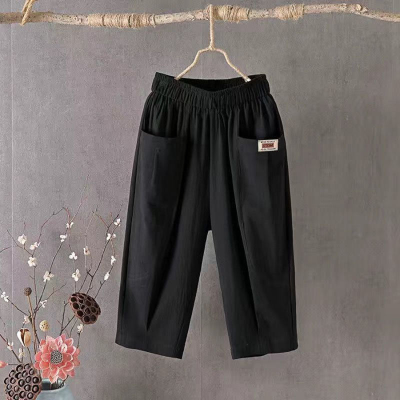 【Cotton And Linen】Comfortable Casual Trousers