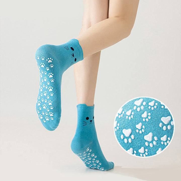 Casual Cat Print Socks